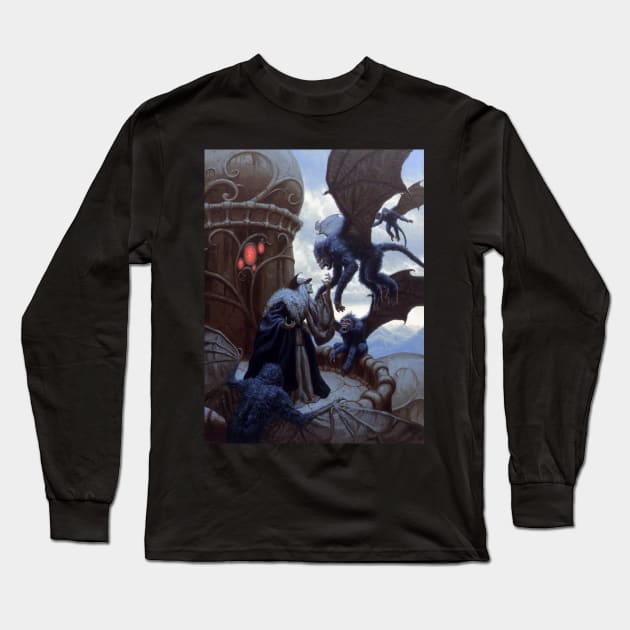 Wicked Witch of the West Long Sleeve T-Shirt by Spiderwebart Gallery